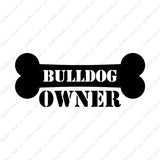 Bulldog Dog Owner Bone