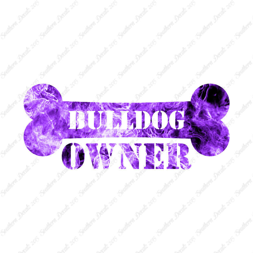 Bulldog Dog Owner Bone