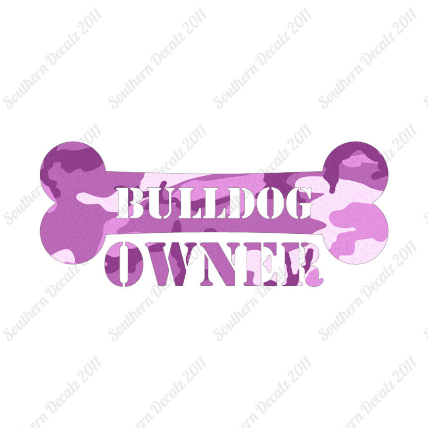 Bulldog Dog Owner Bone