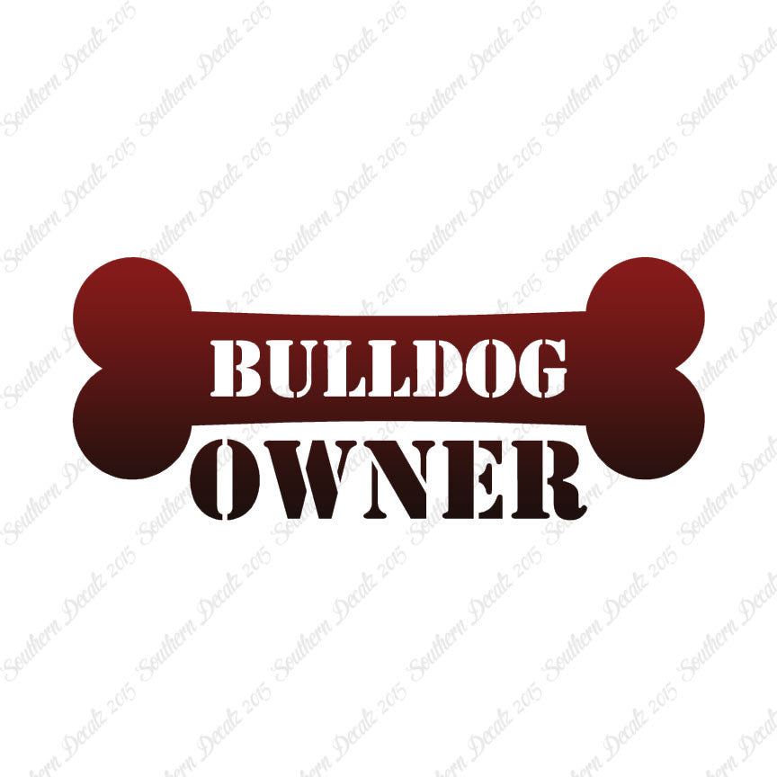 Bulldog Dog Owner Bone