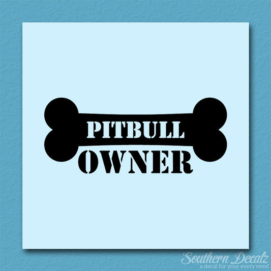 Pit Bull Dog Owner Bone