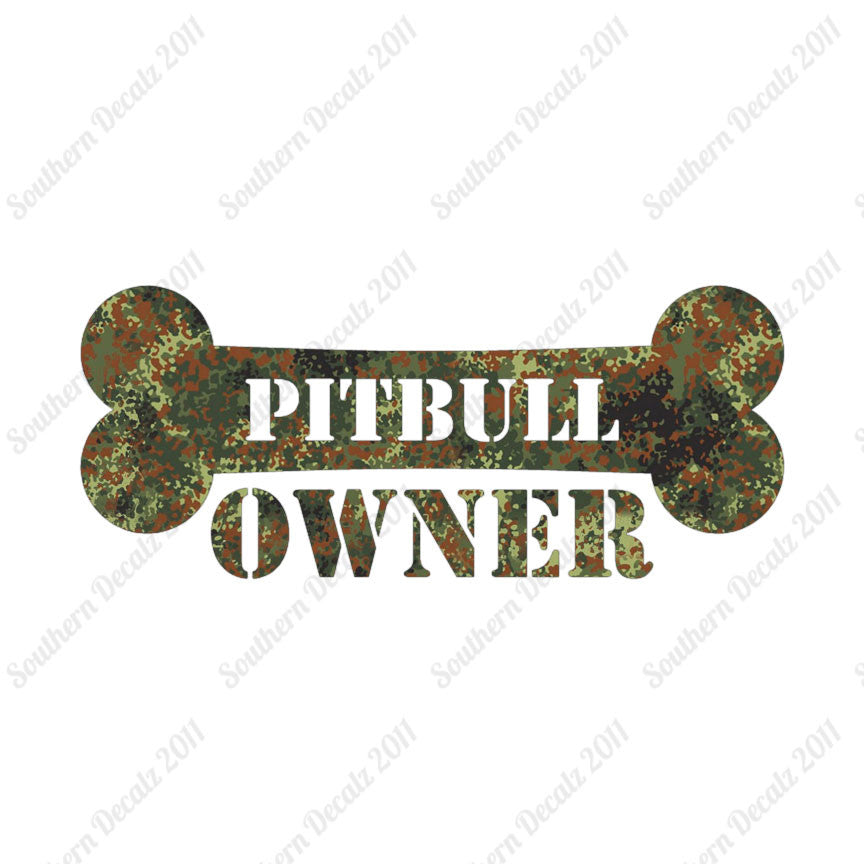 Pit Bull Dog Owner Bone
