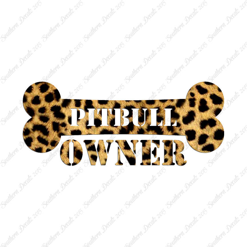Pit Bull Dog Owner Bone