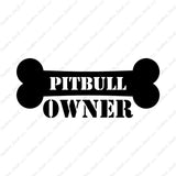 Pit Bull Dog Owner Bone