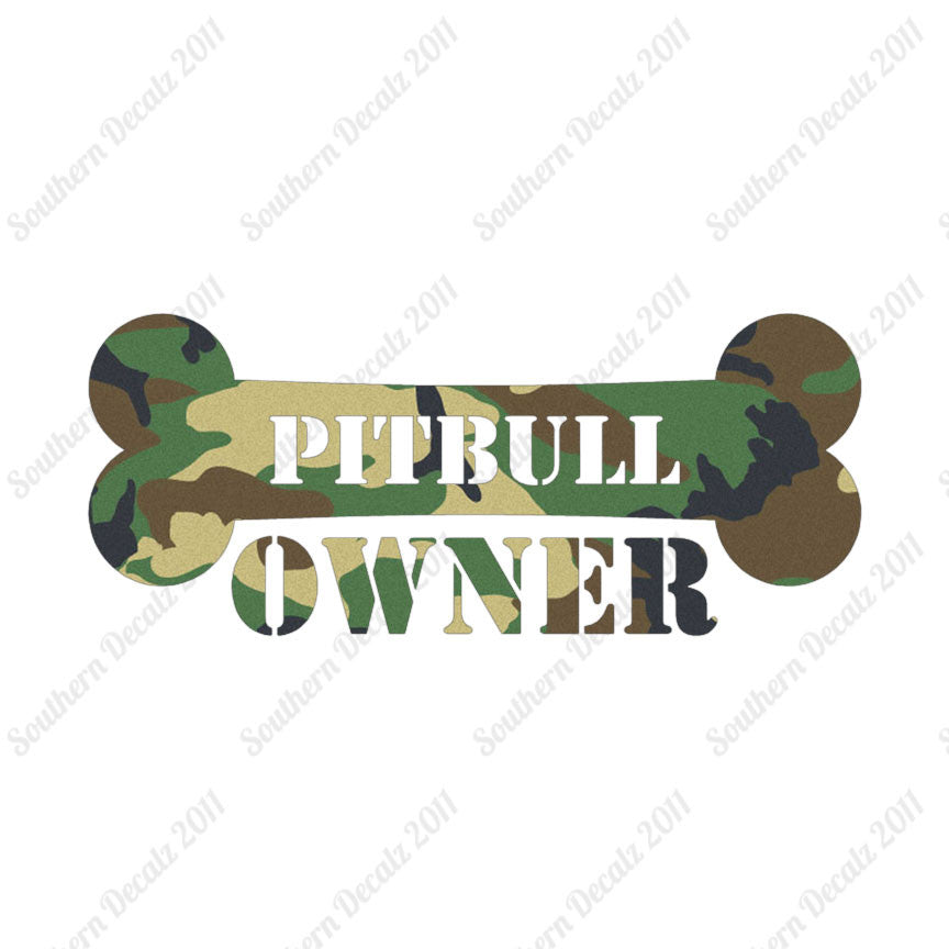 Pit Bull Dog Owner Bone
