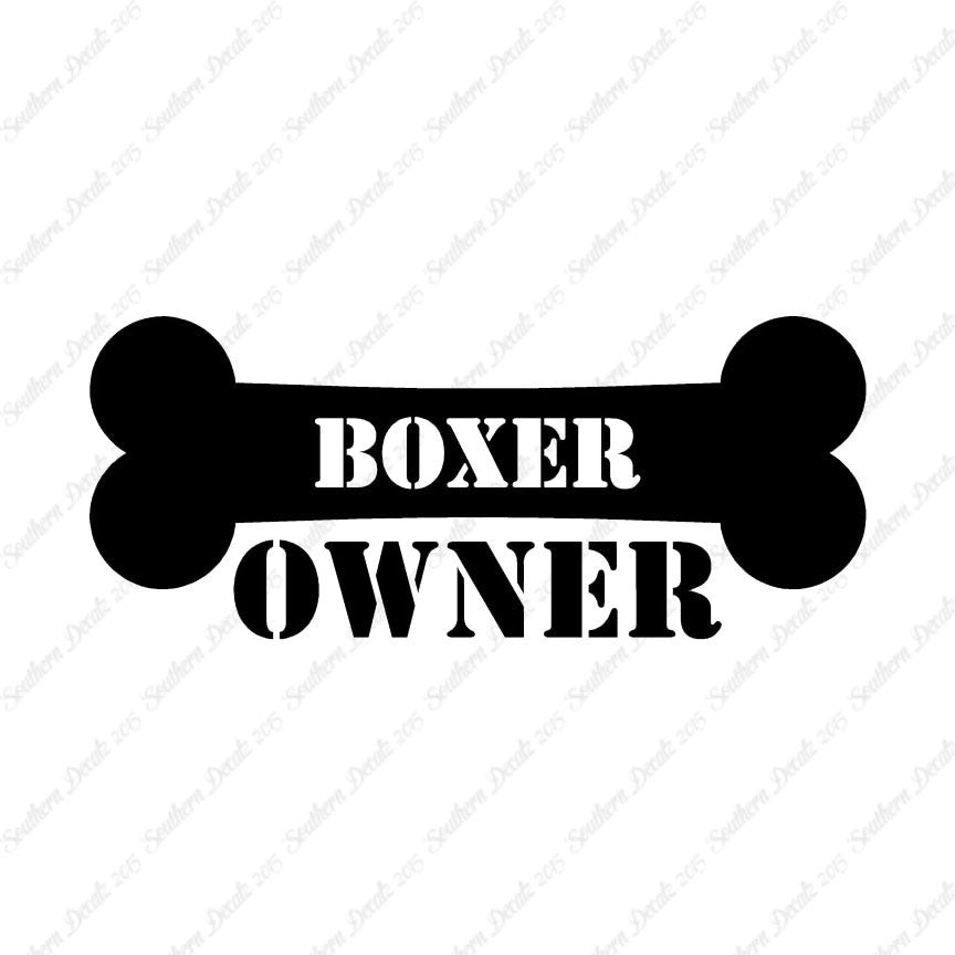 Boxer Dog Owner Bone