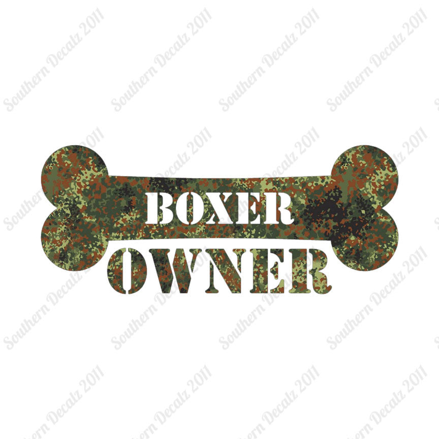 Boxer Dog Owner Bone