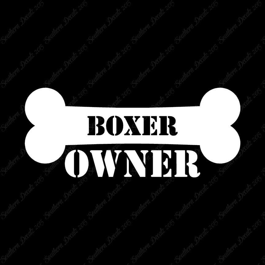 Boxer Dog Owner Bone