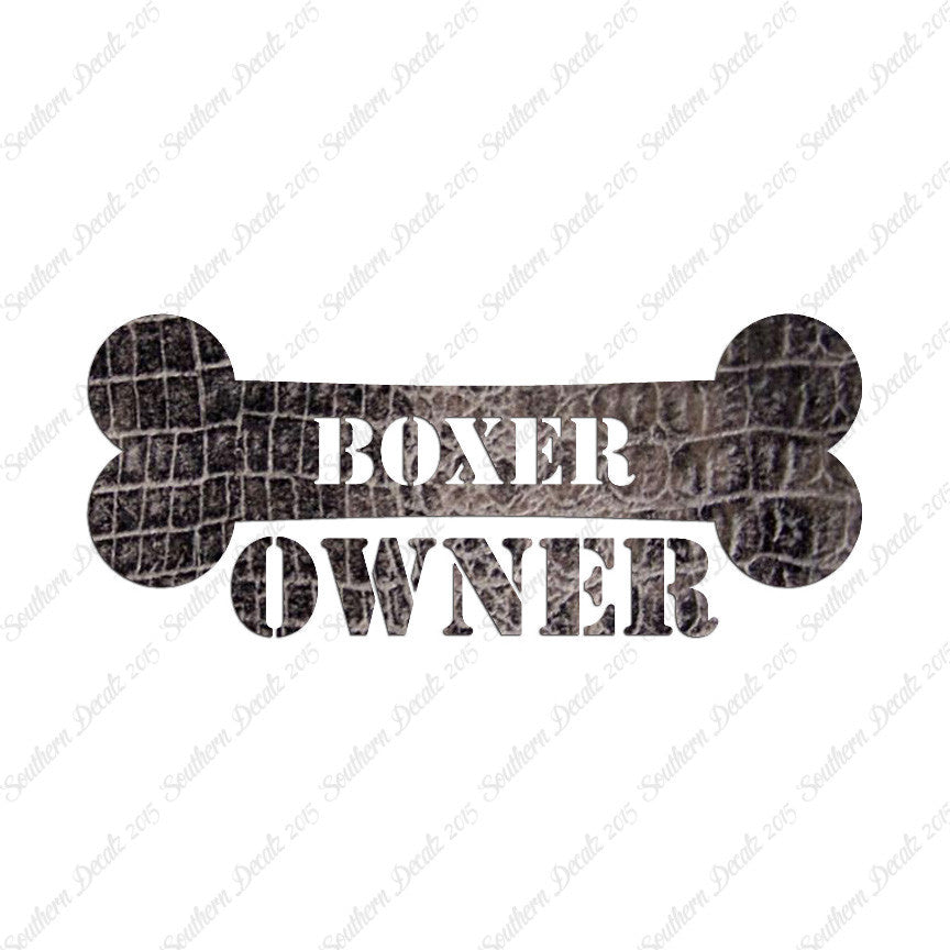 Boxer Dog Owner Bone