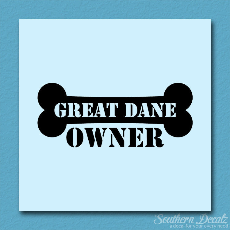 Great Dane Dog Owner Bone