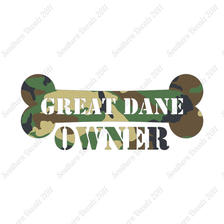 Great Dane Dog Owner Bone