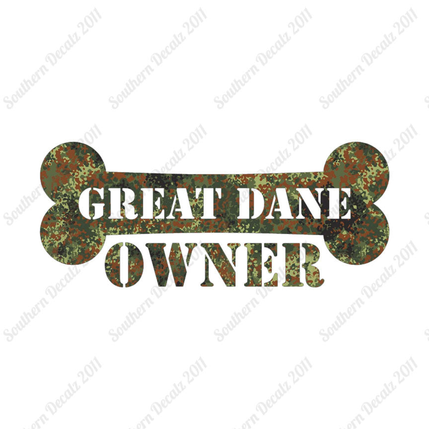 Great Dane Dog Owner Bone