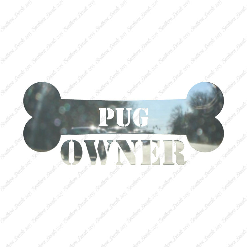 Pug Dog Owner Bone