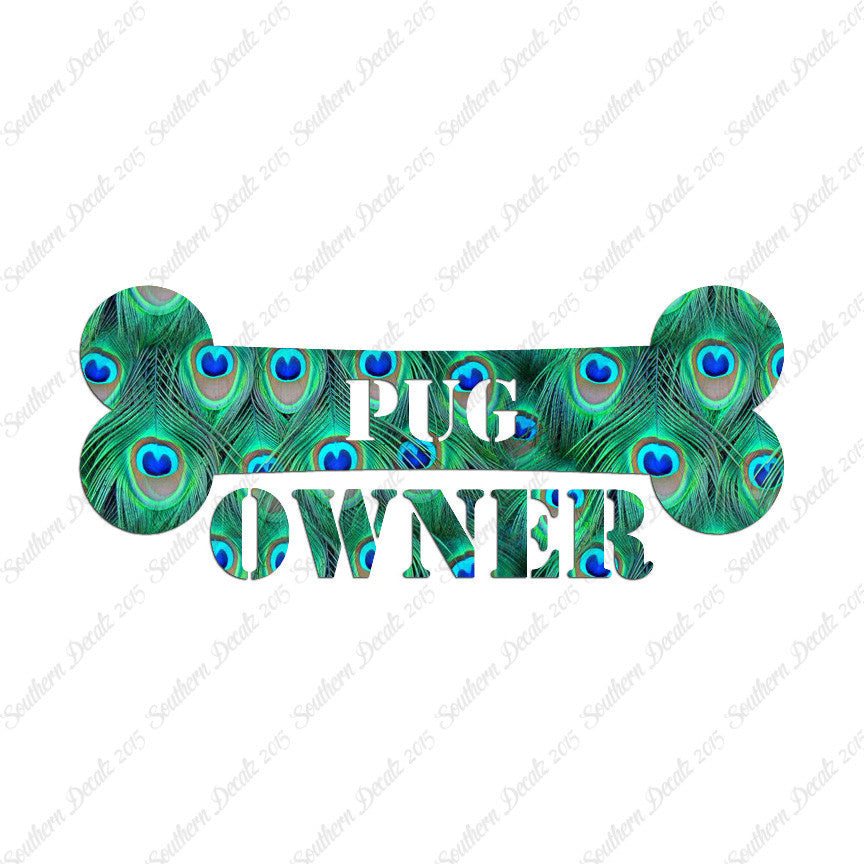 Pug Dog Owner Bone