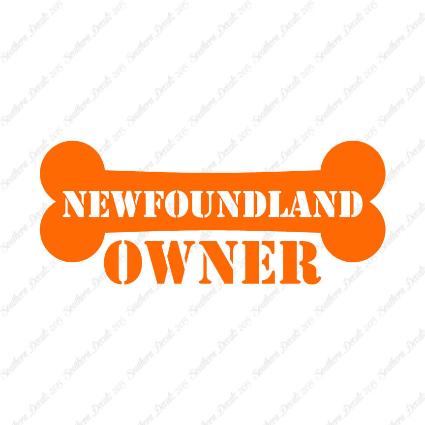 Newfoundland Dog Owner Bone