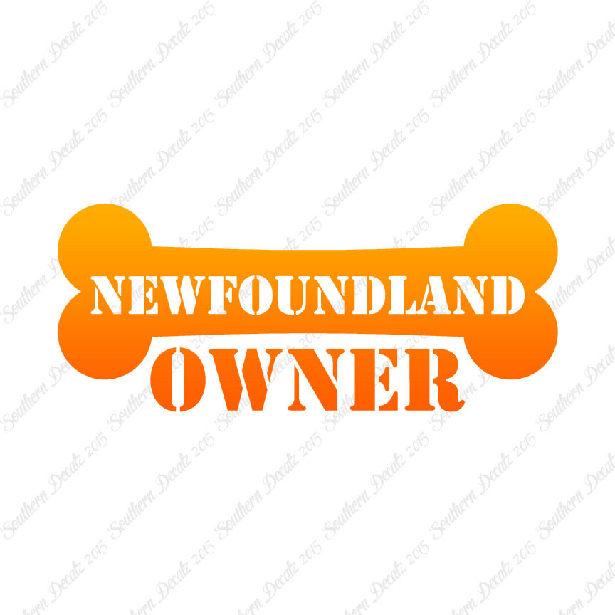Newfoundland Dog Owner Bone
