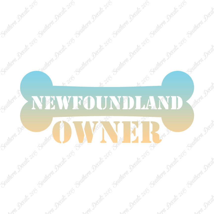 Newfoundland Dog Owner Bone