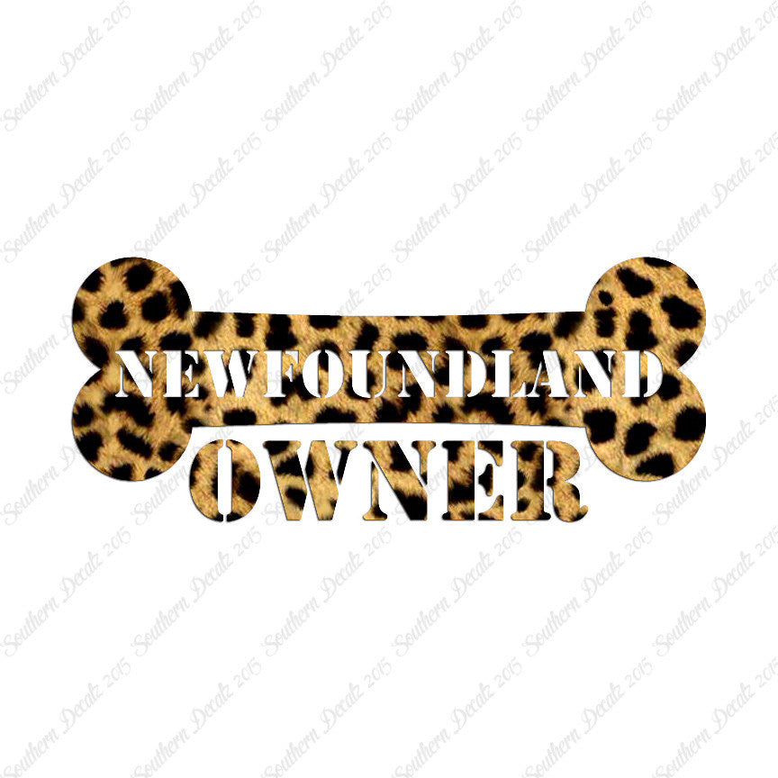 Newfoundland Dog Owner Bone
