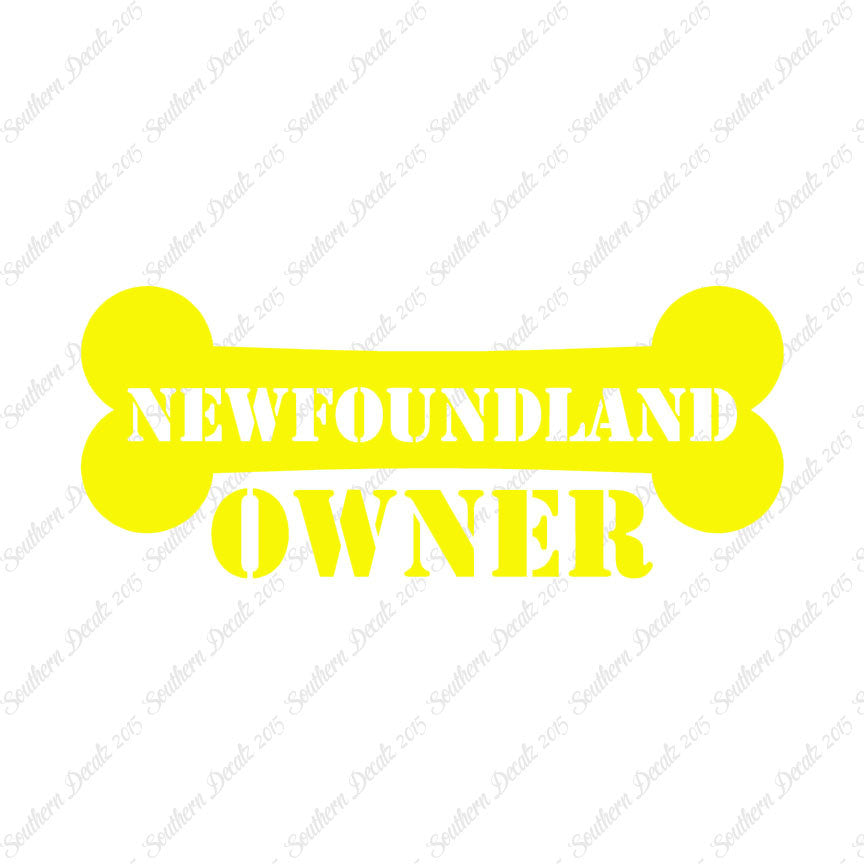 Newfoundland Dog Owner Bone