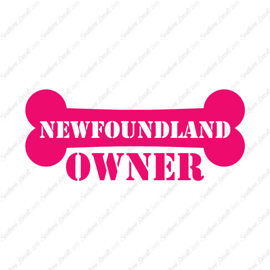 Newfoundland Dog Owner Bone