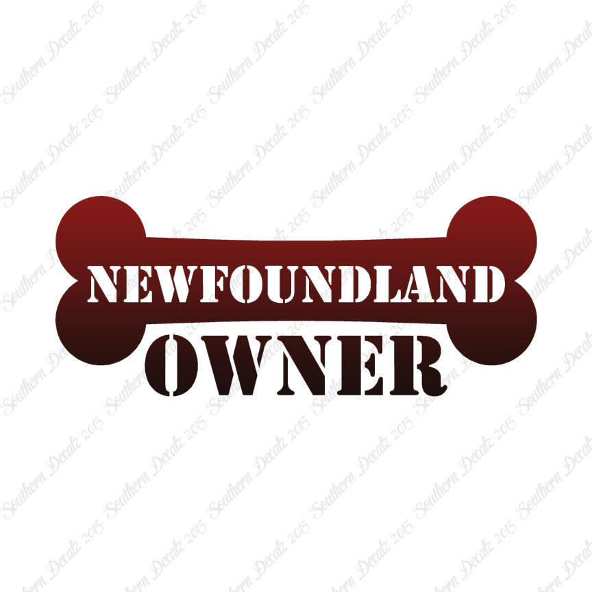 Newfoundland Dog Owner Bone
