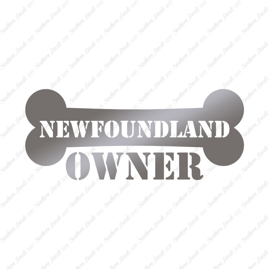 Newfoundland Dog Owner Bone