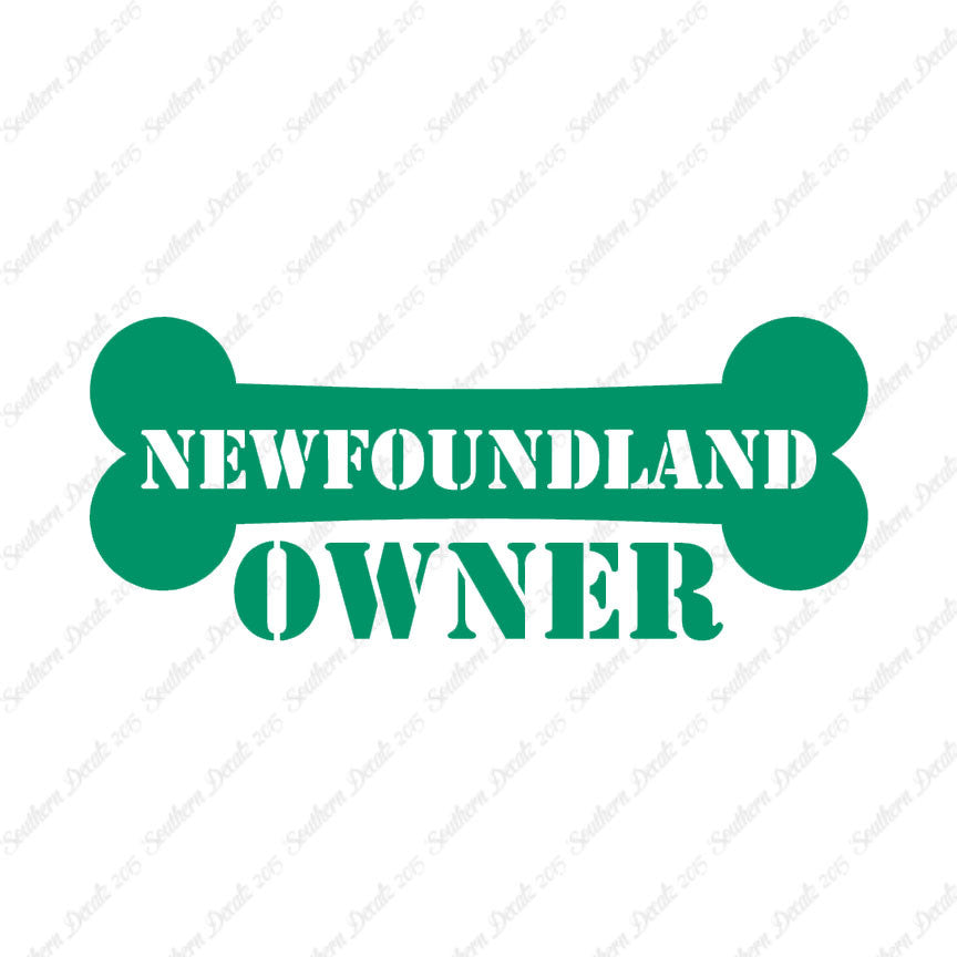 Newfoundland Dog Owner Bone