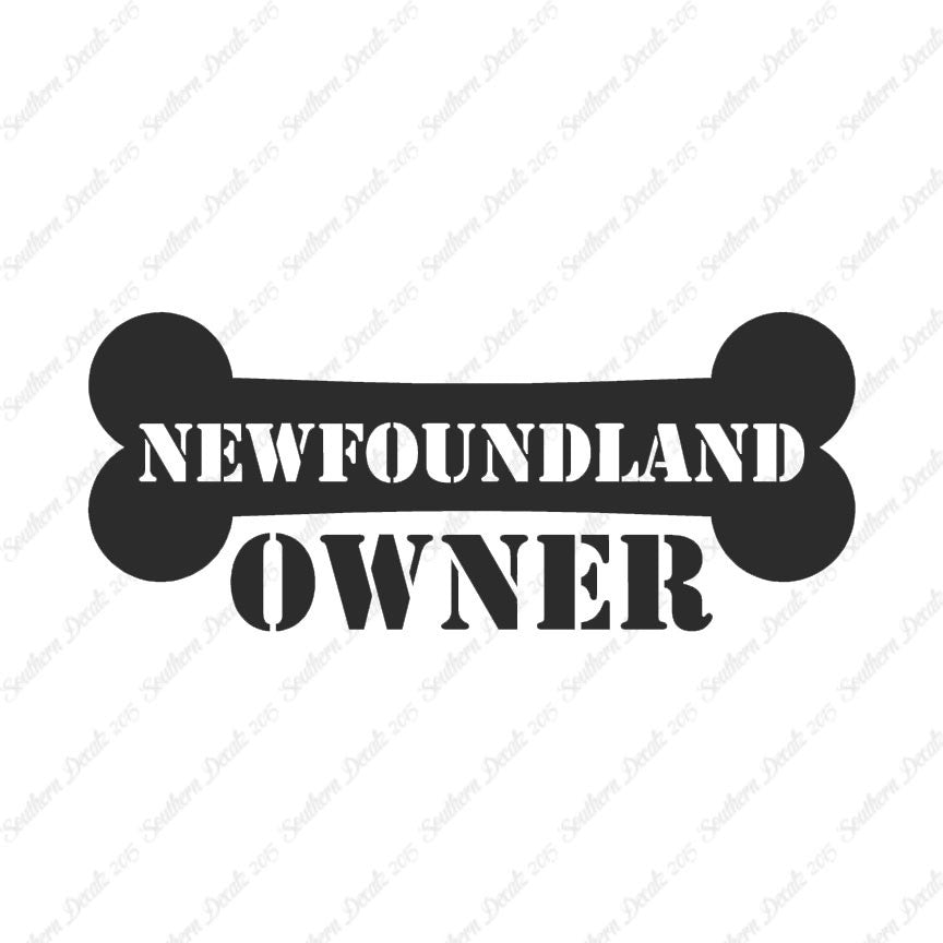 Newfoundland Dog Owner Bone