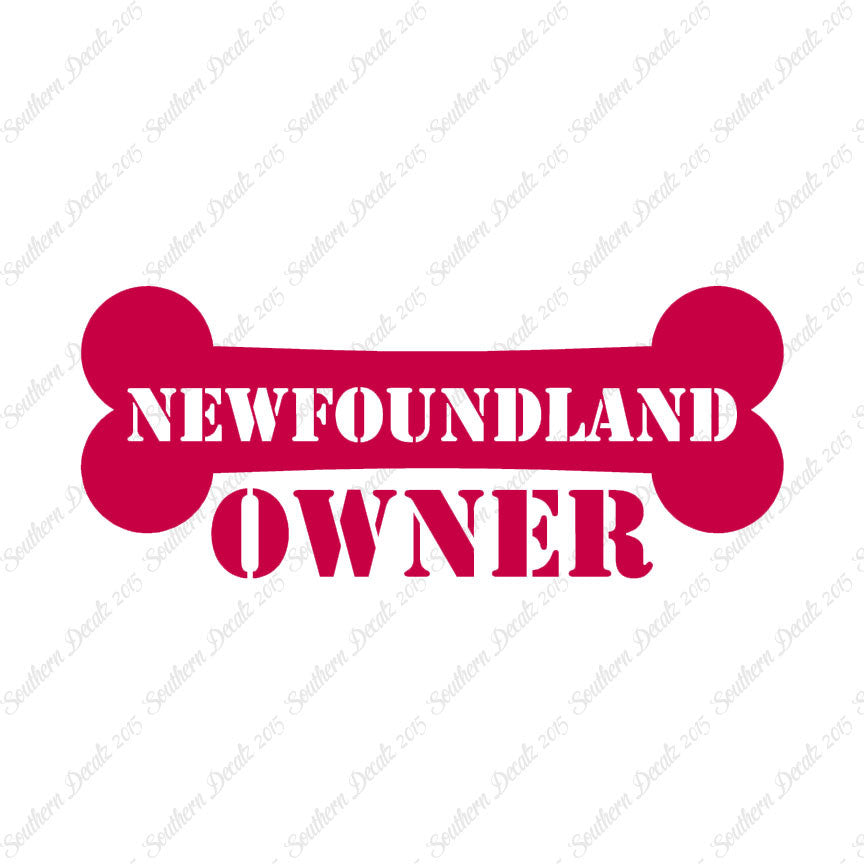 Newfoundland Dog Owner Bone