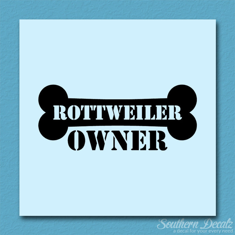 Rottweiler Dog Owner Bone