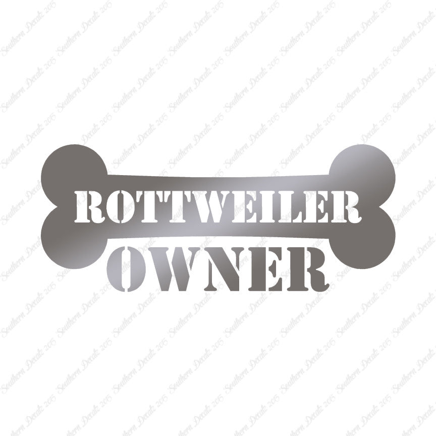 Rottweiler Dog Owner Bone