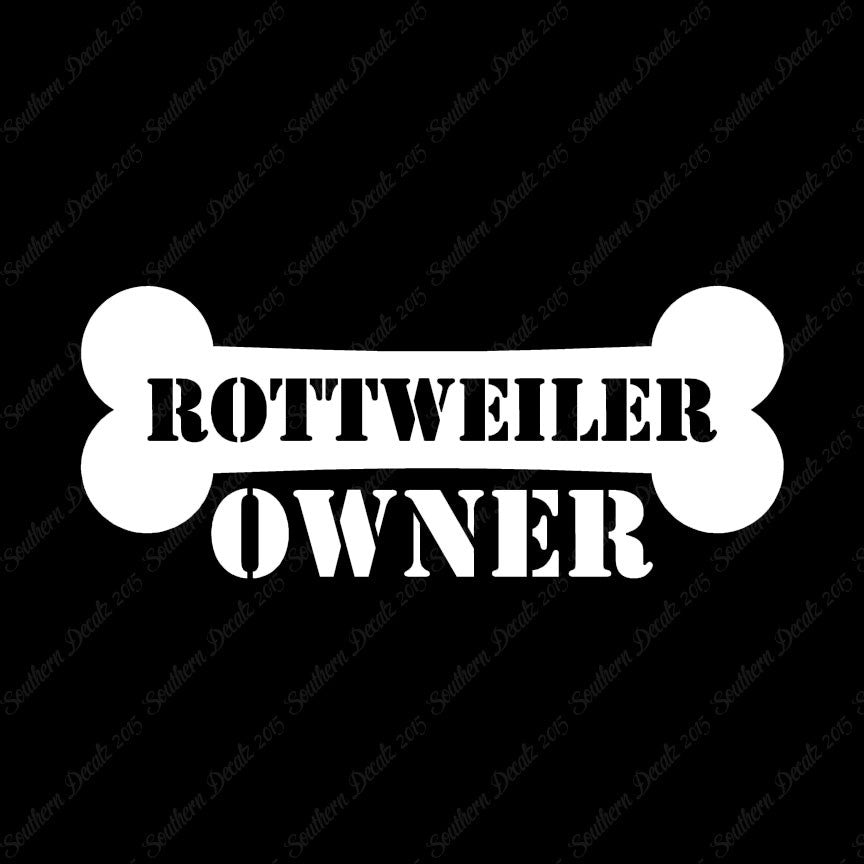 Rottweiler Dog Owner Bone
