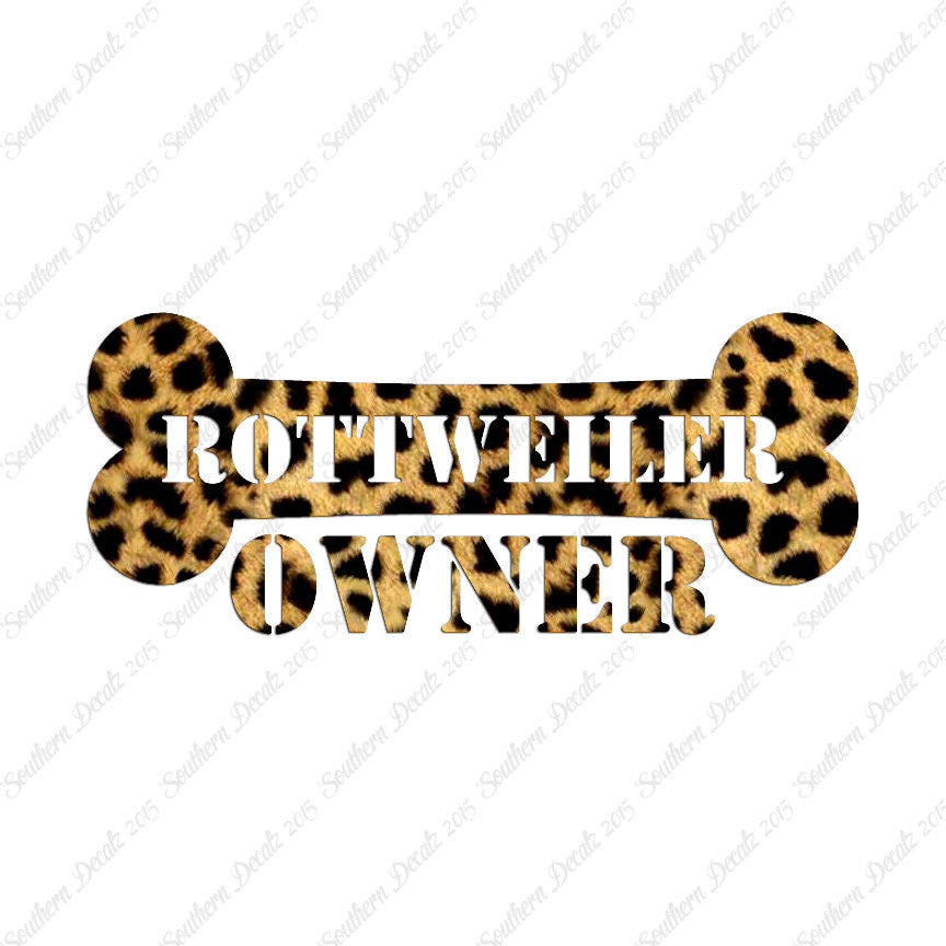 Rottweiler Dog Owner Bone
