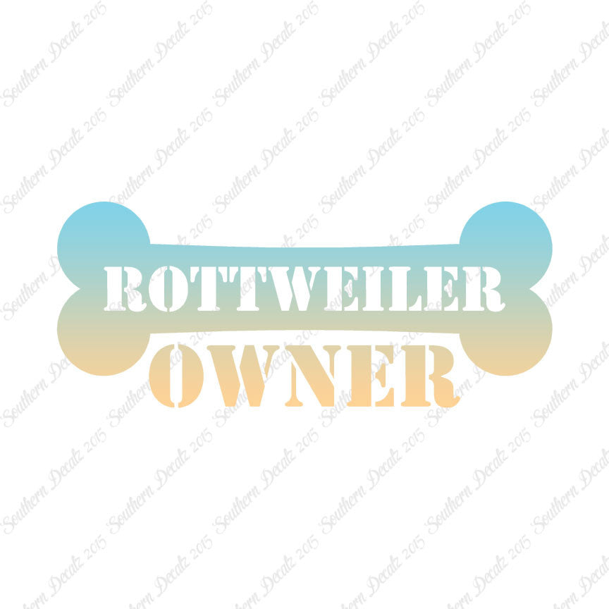 Rottweiler Dog Owner Bone