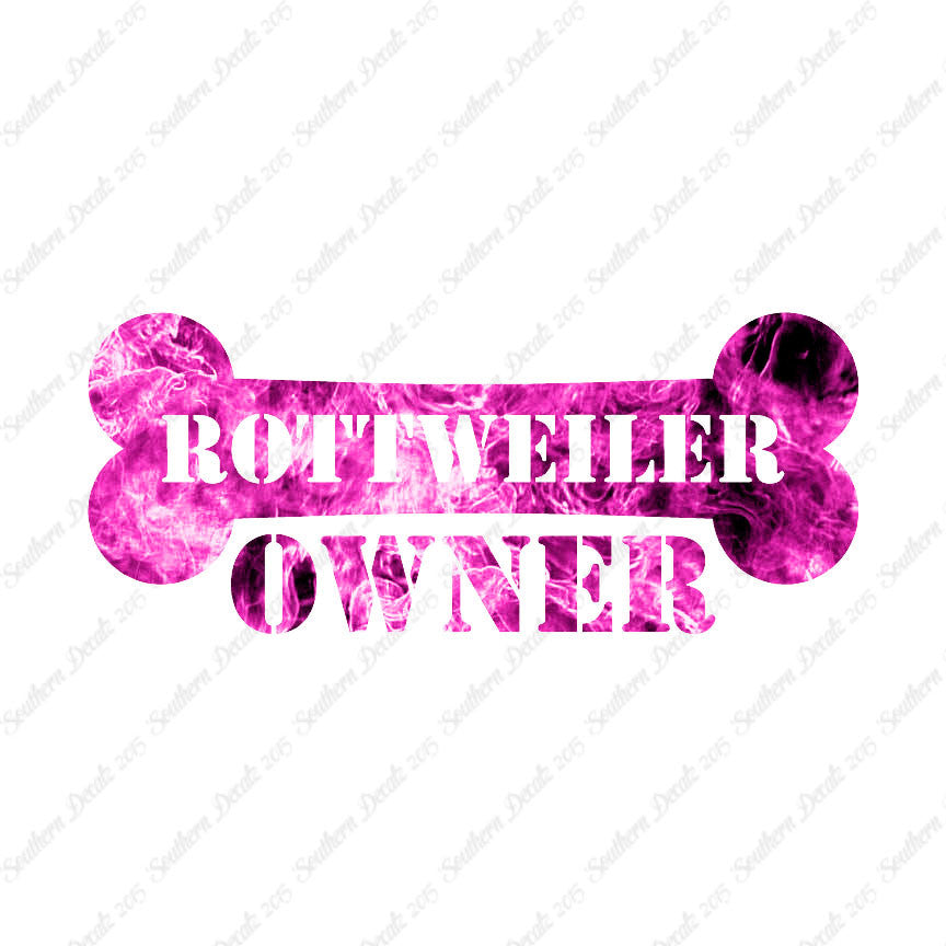 Rottweiler Dog Owner Bone
