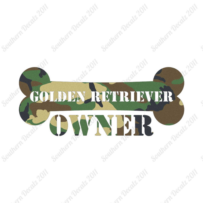 Golden Retriever Dog Owner Bone
