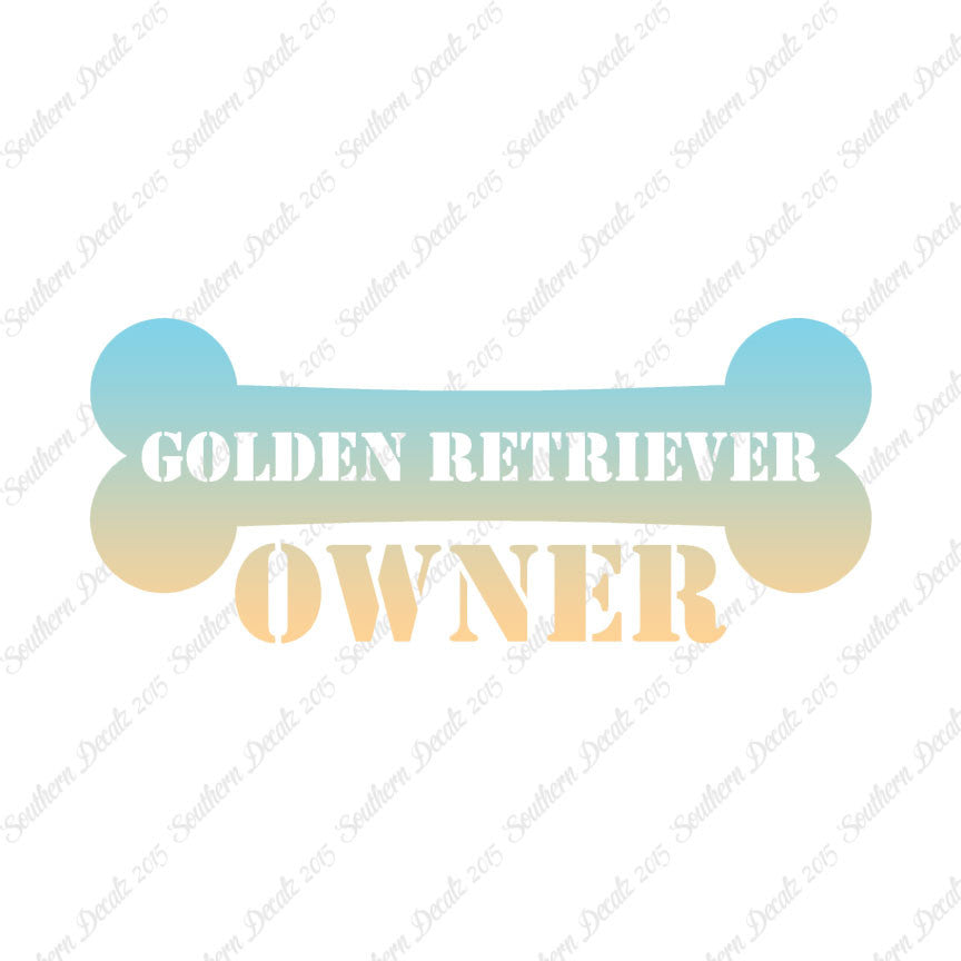 Golden Retriever Dog Owner Bone