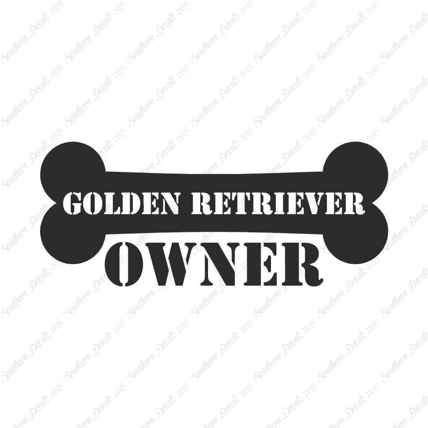 Golden Retriever Dog Owner Bone