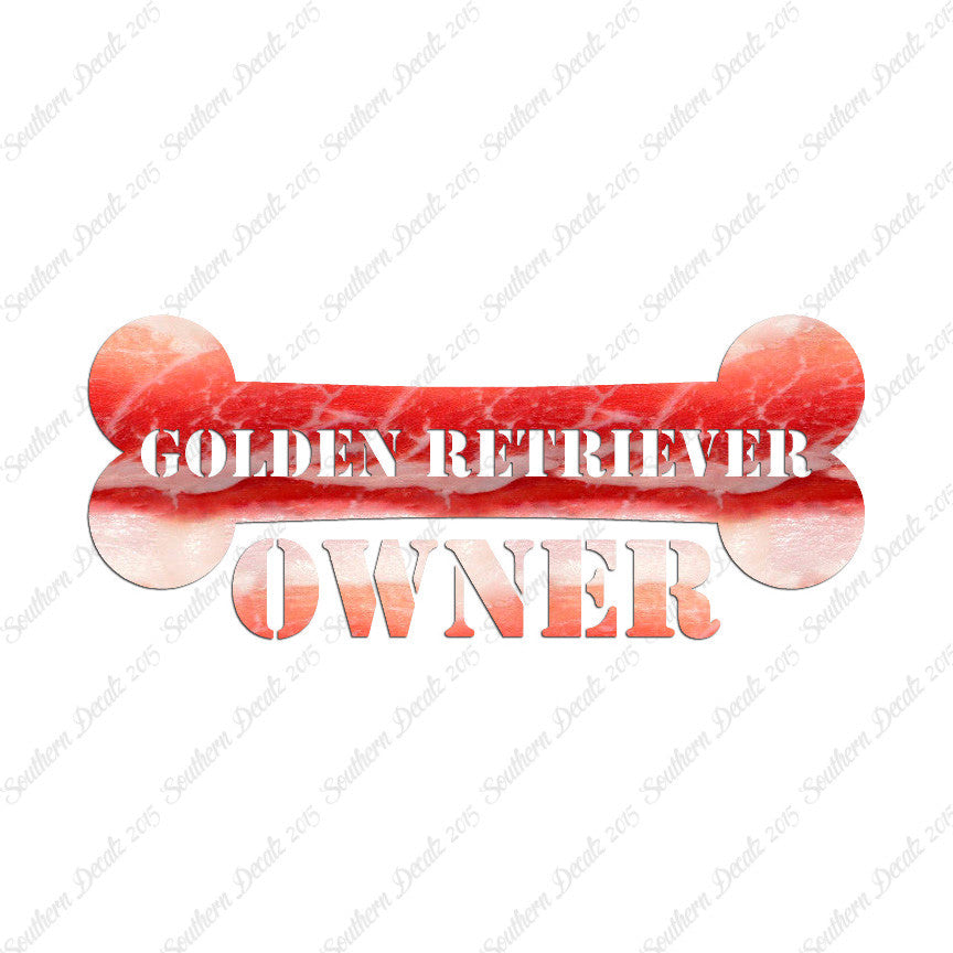 Golden Retriever Dog Owner Bone
