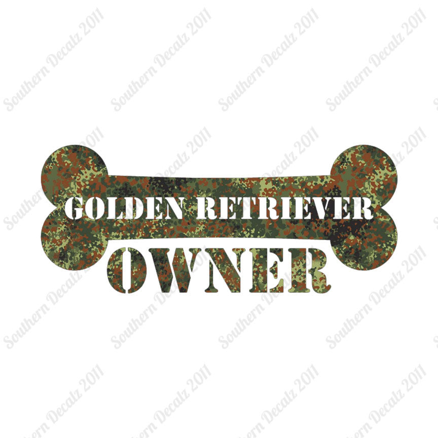 Golden Retriever Dog Owner Bone