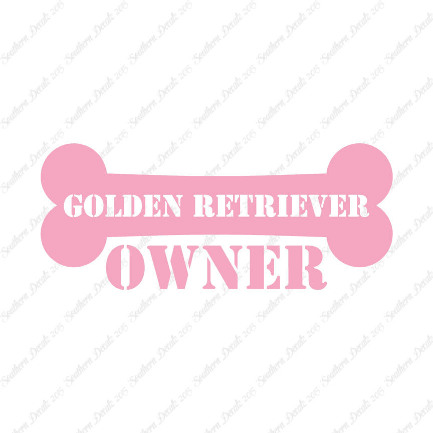 Golden Retriever Dog Owner Bone