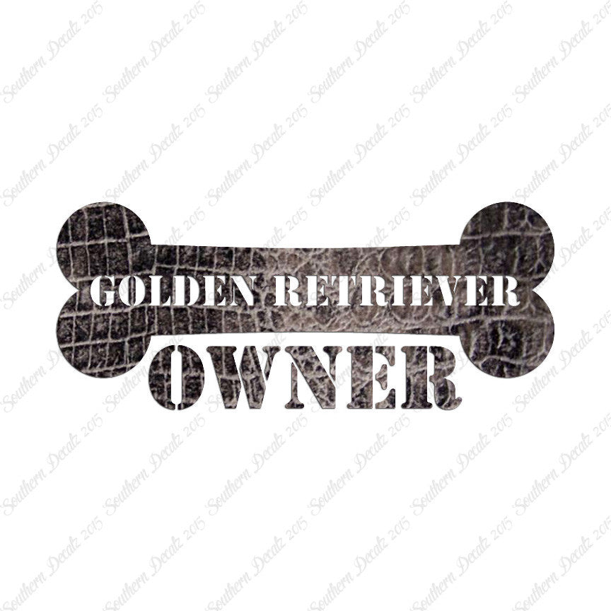 Golden Retriever Dog Owner Bone
