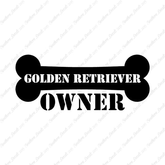 Golden Retriever Dog Owner Bone