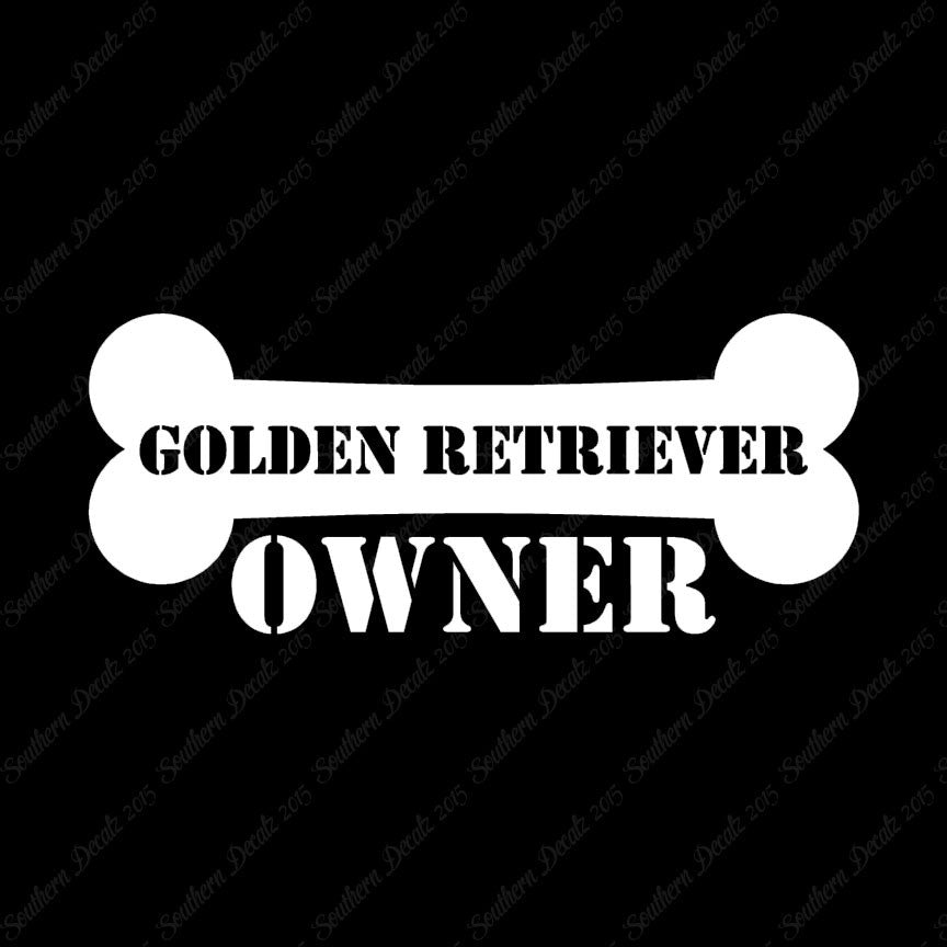 Golden Retriever Dog Owner Bone