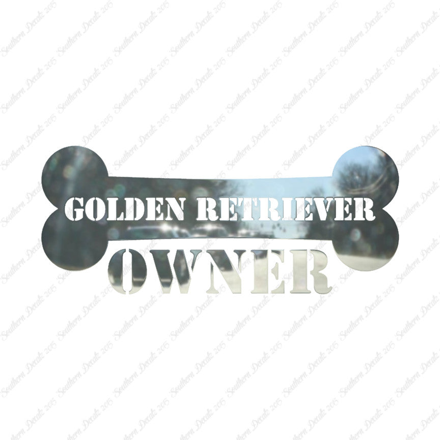 Golden Retriever Dog Owner Bone