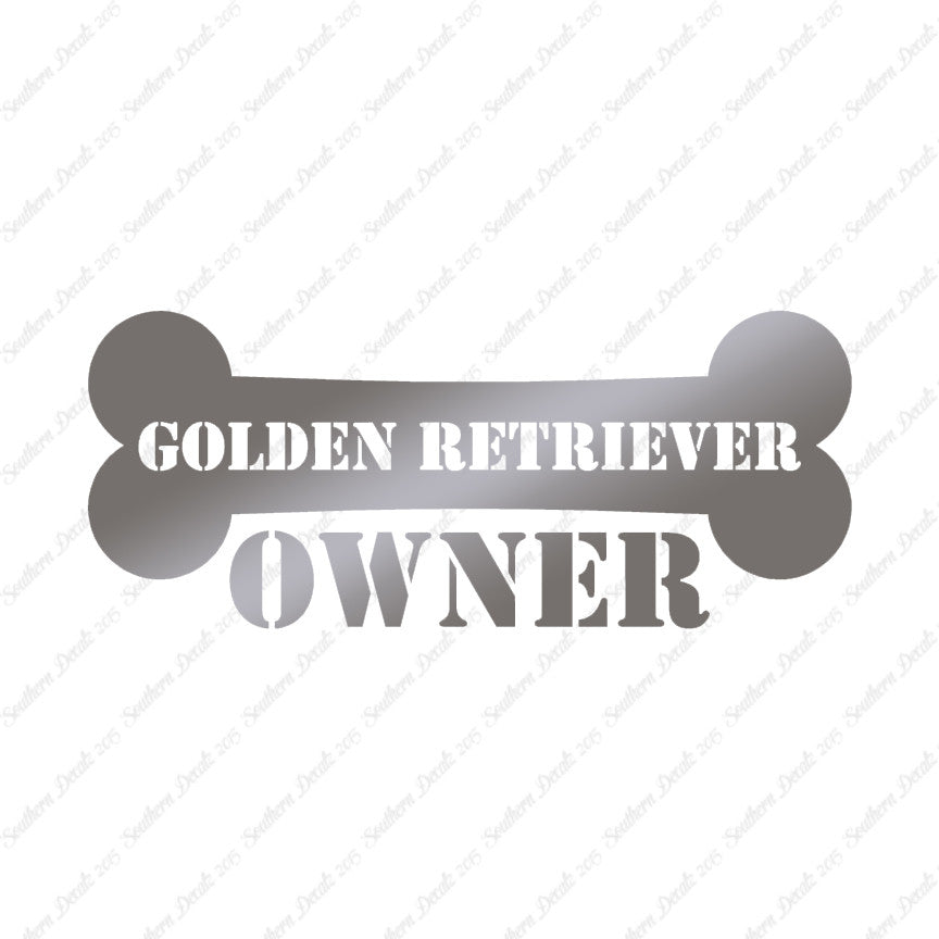 Golden Retriever Dog Owner Bone