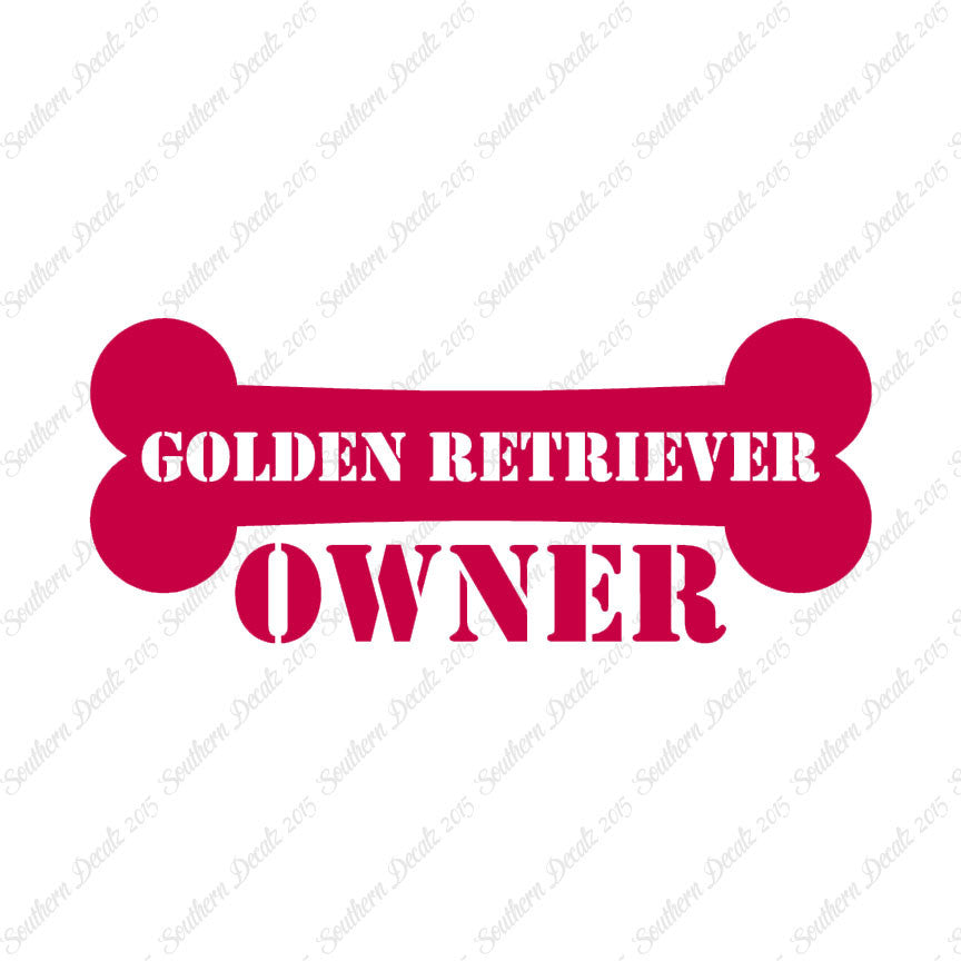 Golden Retriever Dog Owner Bone