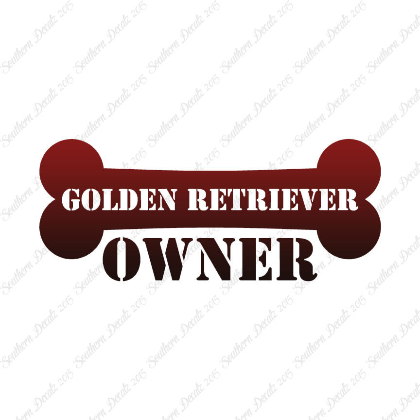 Golden Retriever Dog Owner Bone
