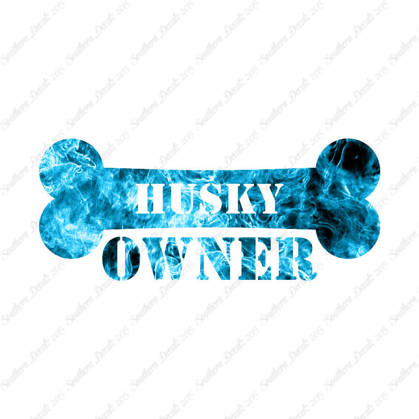 Husky Dog Owner Bone