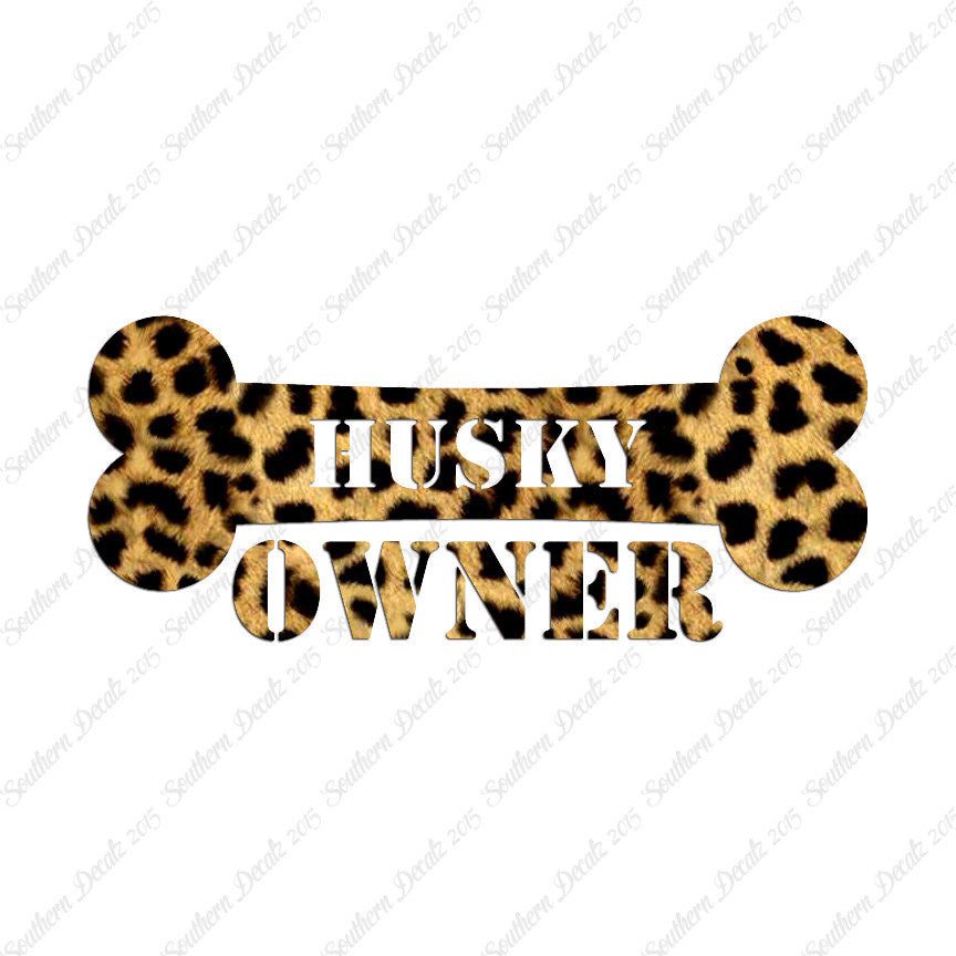 Husky Dog Owner Bone